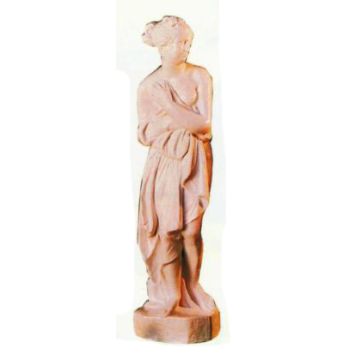 antike Frauenfigur in Steinoptik verkleinert