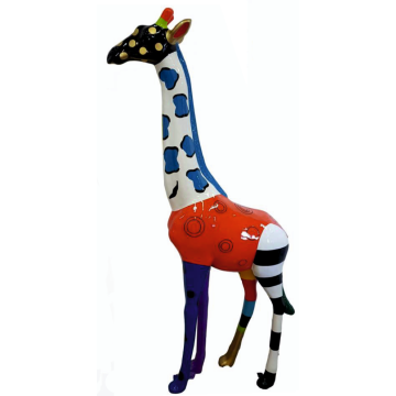 Giraffe Chamäleon lebensgroß