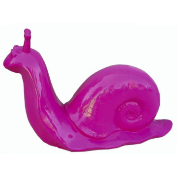 Schnecke pink übergroß XXL