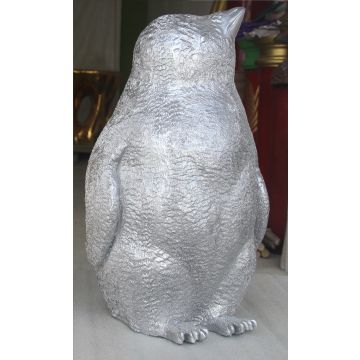 Pinguinbaby silber lebensgroß