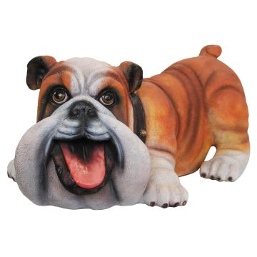 Comic Bulldogge lebensgroß