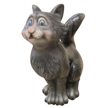 Comic Kater lebensgroß