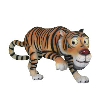 Comic Tiger lebensgroß