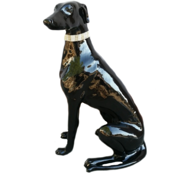 Windhund lebensgroß