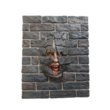 SCARY FACE für Wand lebensgroß