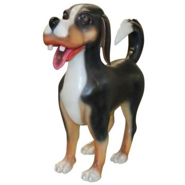 Comic Hund 2 lebensgroß