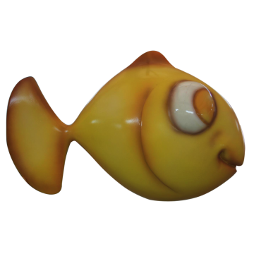 Comic Fisch Maricel lebensgroß