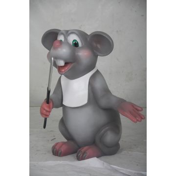 Comic Maus mit Messer keine Angabe
