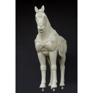 Terracotta Pferd lebensgroß