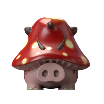 Alien - Mushpig lebensgroß