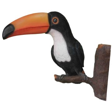 Sitzender Toucan lebensgroß