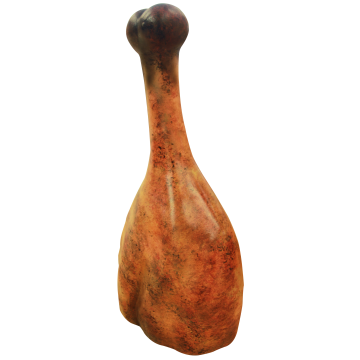 Wikinger Schinkenkeule lebensgroß