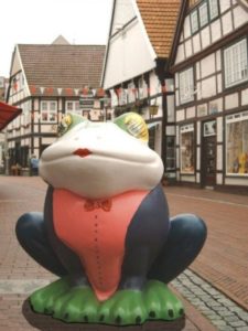 Stadtaktion Frösche Quackenbrück