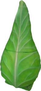 Spitzkohl-Mülleimer