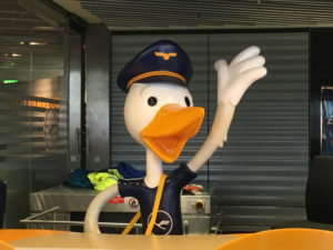 Lufthansa Maskottchen LU