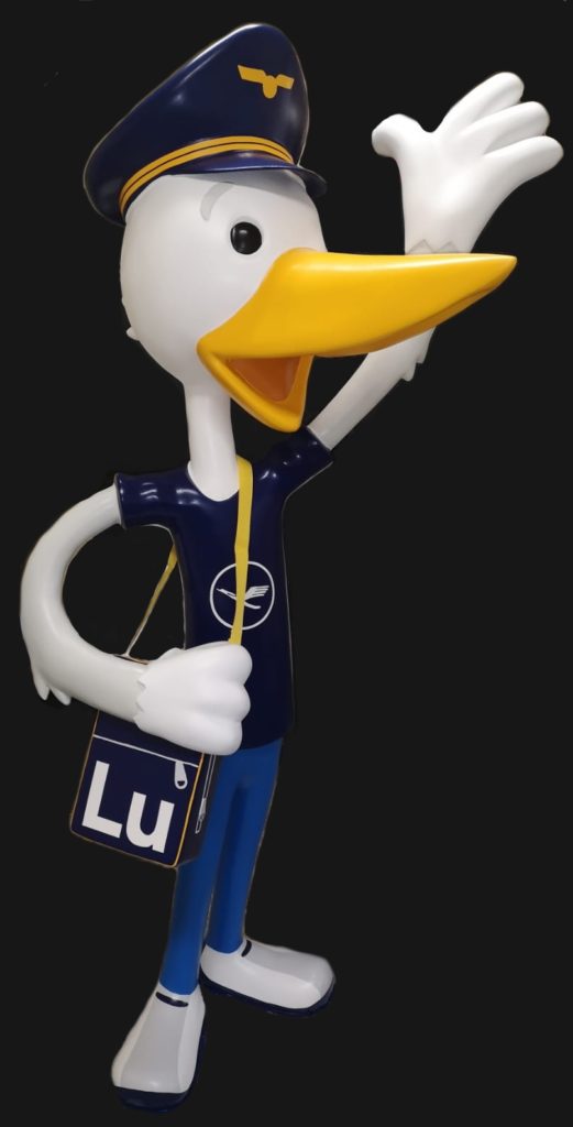 Lufthansa Maskottchen LU